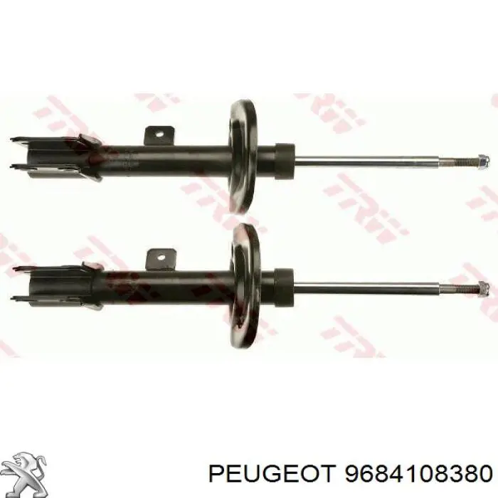 Amortyzator przedni prawy Peugeot/Citroen 9684108380 cena, od 110,10 USD