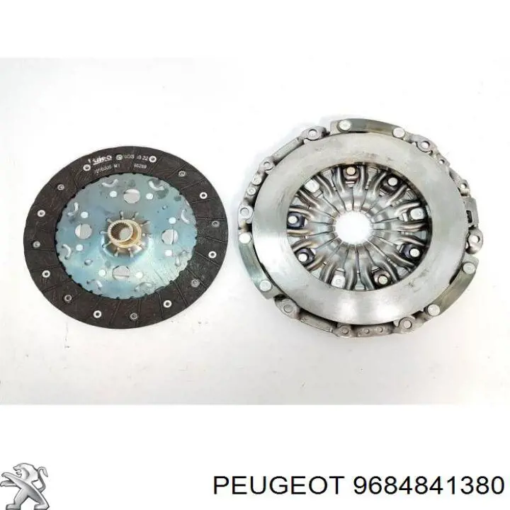 9684841380 Peugeot/Citroen Zestaw sprzęgła (3 części)