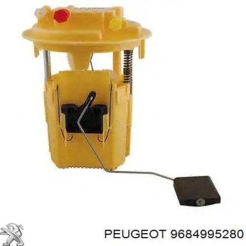9684995280 Peugeot/Citroen Moduł pompy paliwowej z czujnikiem poziomu paliwa