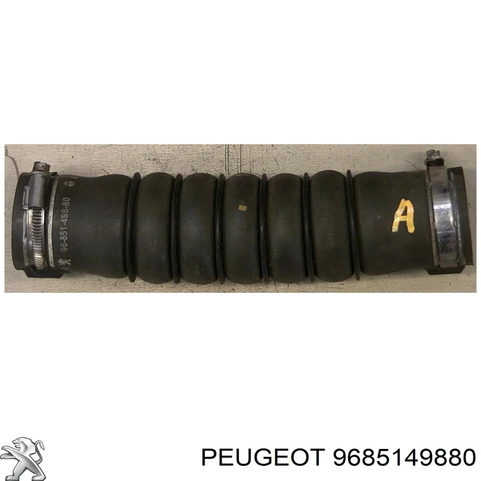 Przewód (króciec) intercoolera Peugeot/Citroen 9685149880 cena, od 48,34 USD