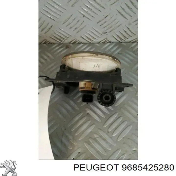 9685425280 Peugeot/Citroen Lampa przeciwmgielna lewa/prawa