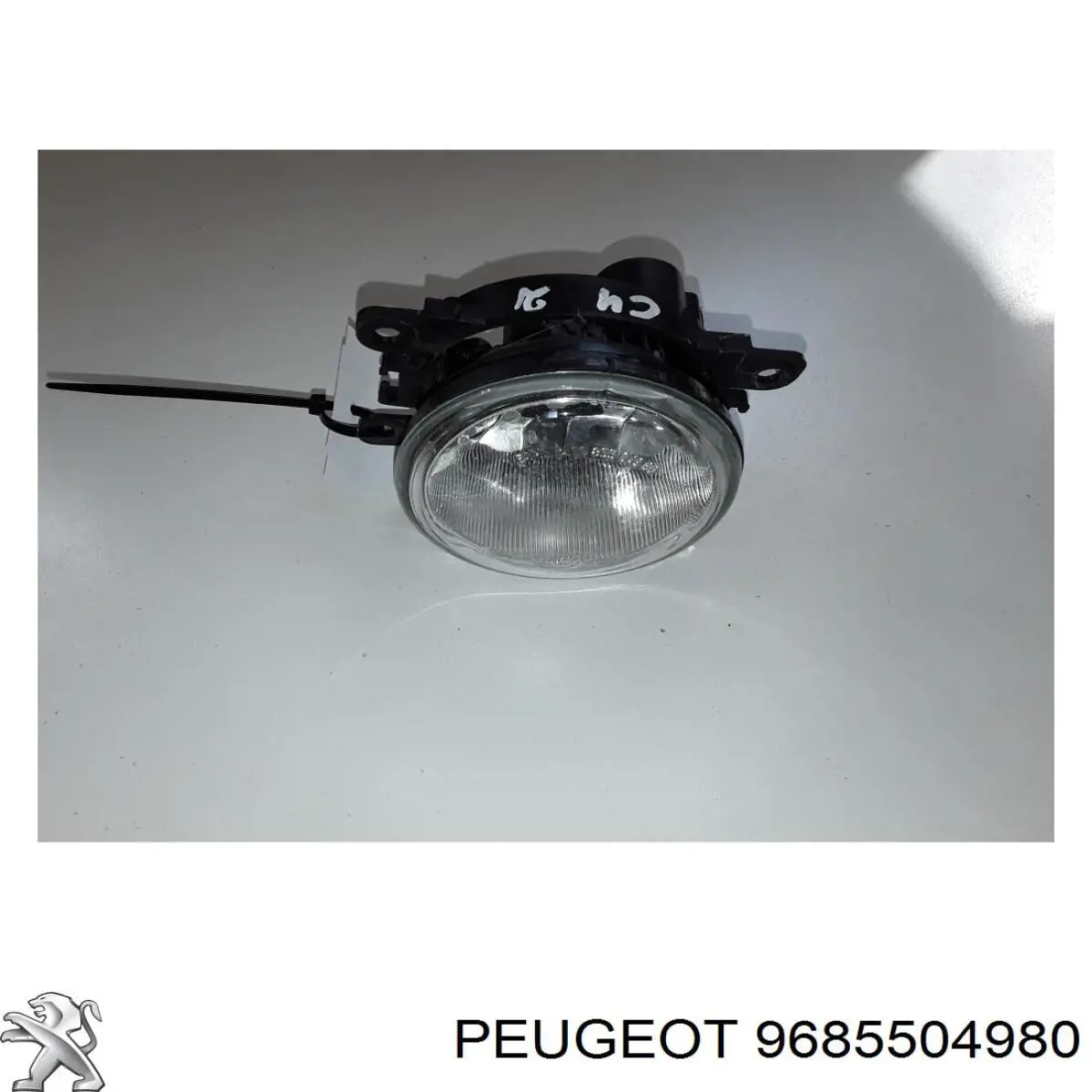 Do koszyka 9685504980 Peugeot/Citroen Lampa przeciwmgielna lewa/prawa