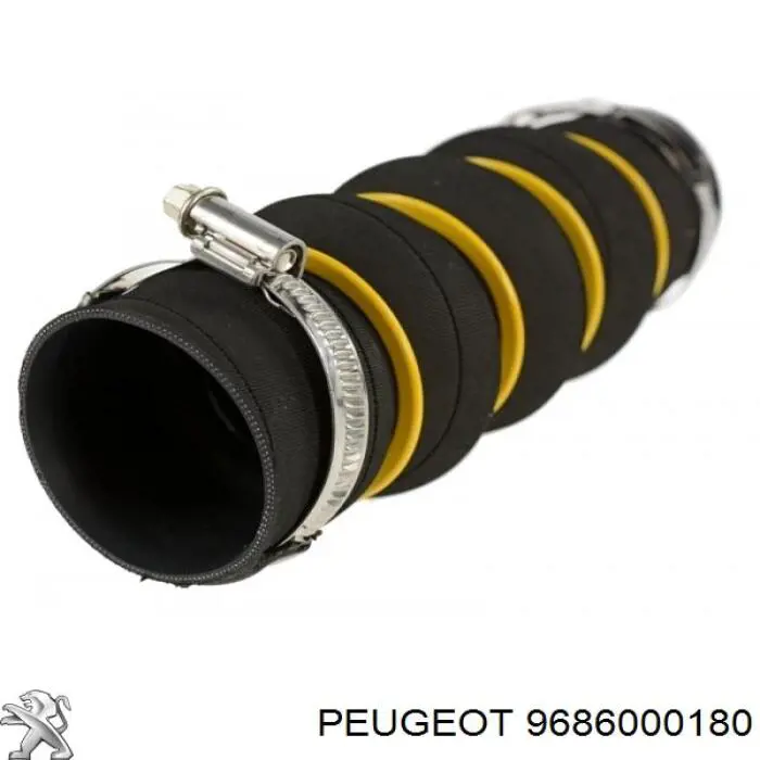 9686000180 Peugeot/Citroen Przewód (króciec) intercoolera