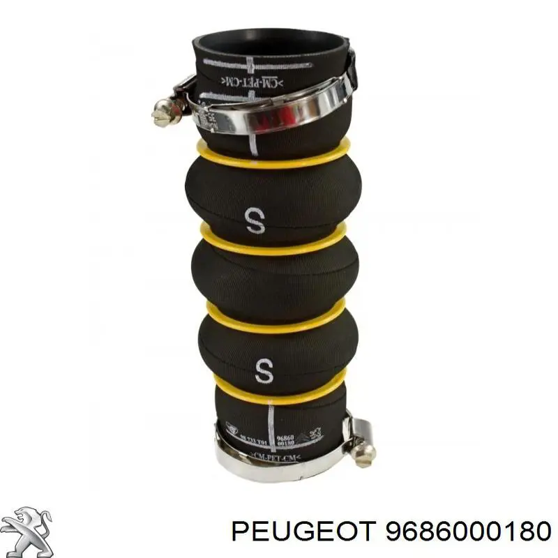 Przewód (króciec) intercoolera Peugeot/Citroen 9686000180 cena, od 39,87 USD