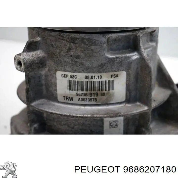 Pompa wspomagania hydraulicznego kierownicy Peugeot/Citroen 9686207180 cena, od 66,40 USD