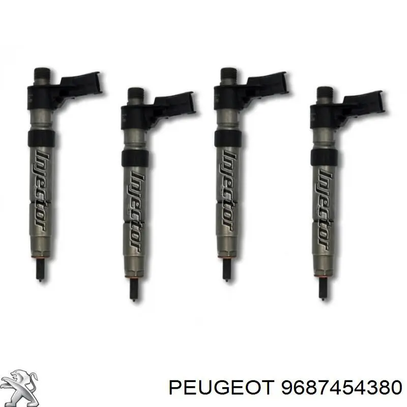 Wtryskiwacz paliwa Peugeot/Citroen 9687454380 cena, od 303,06 USD