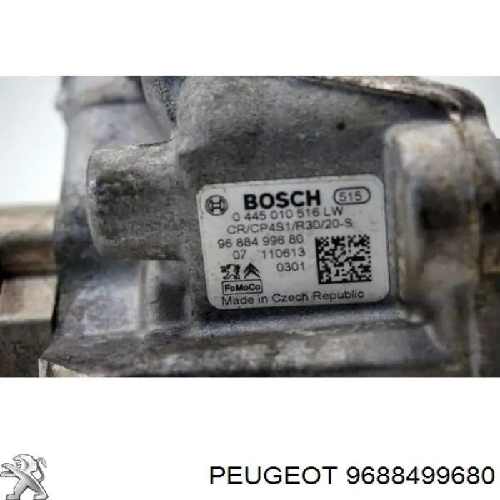 Do koszyka 9688499680 Peugeot/Citroen Pompa wtryskowa wysokiego ciśnienia