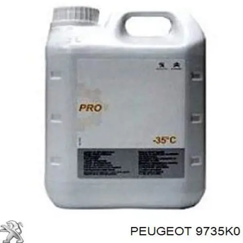 Do koszyka 9735K0 Peugeot/Citroen Ciecz chłodząca