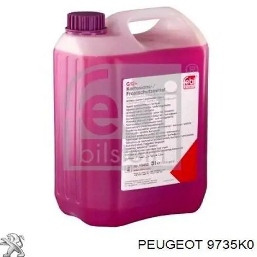 Ciecz chłodząca 9735K0 Peugeot/Citroen