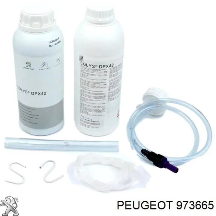 Do koszyka 973665 Peugeot/Citroen Płyn do filtrów cząstek stałych