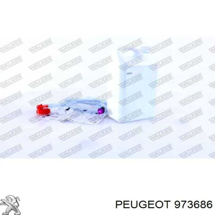 Do koszyka 973686 Peugeot/Citroen Płyn do filtrów cząstek stałych