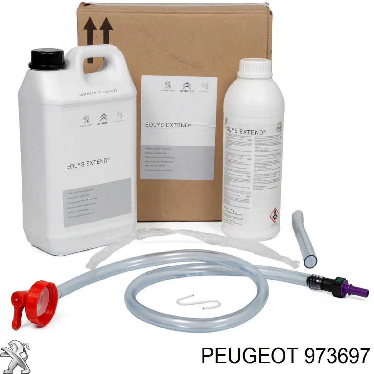 Do koszyka 973697 Peugeot/Citroen Płyn do filtrów cząstek stałych