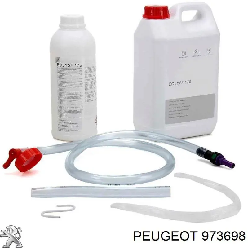 Do koszyka 973698 Peugeot/Citroen Płyn do filtrów cząstek stałych