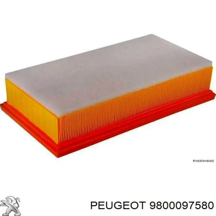 Do koszyka 9800097580 Peugeot/Citroen Filtr powietrza