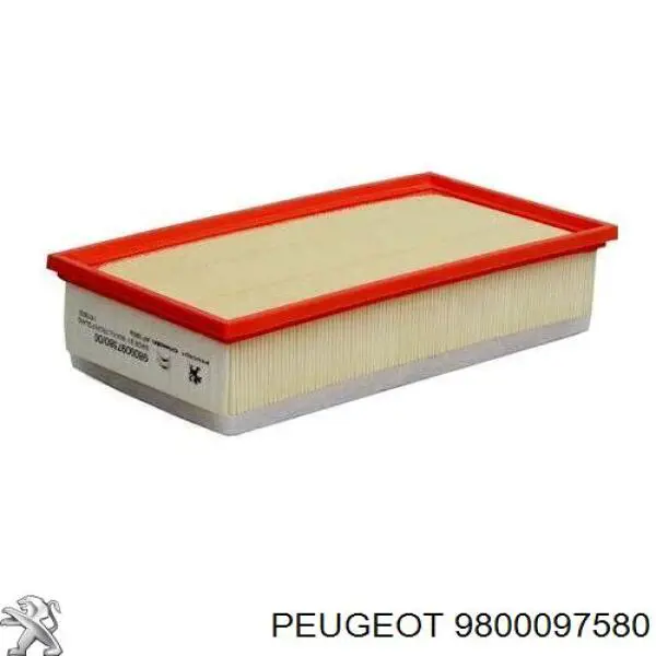 Filtr powietrza Peugeot/Citroen 9800097580