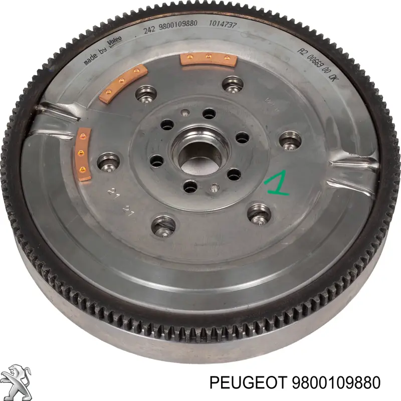 Koło zamachowe silnika 9800109880 Peugeot/Citroen
