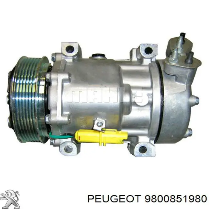 Sprężarka klimatyzacji Peugeot/Citroen 9800851980 cena, od 163,45 USD