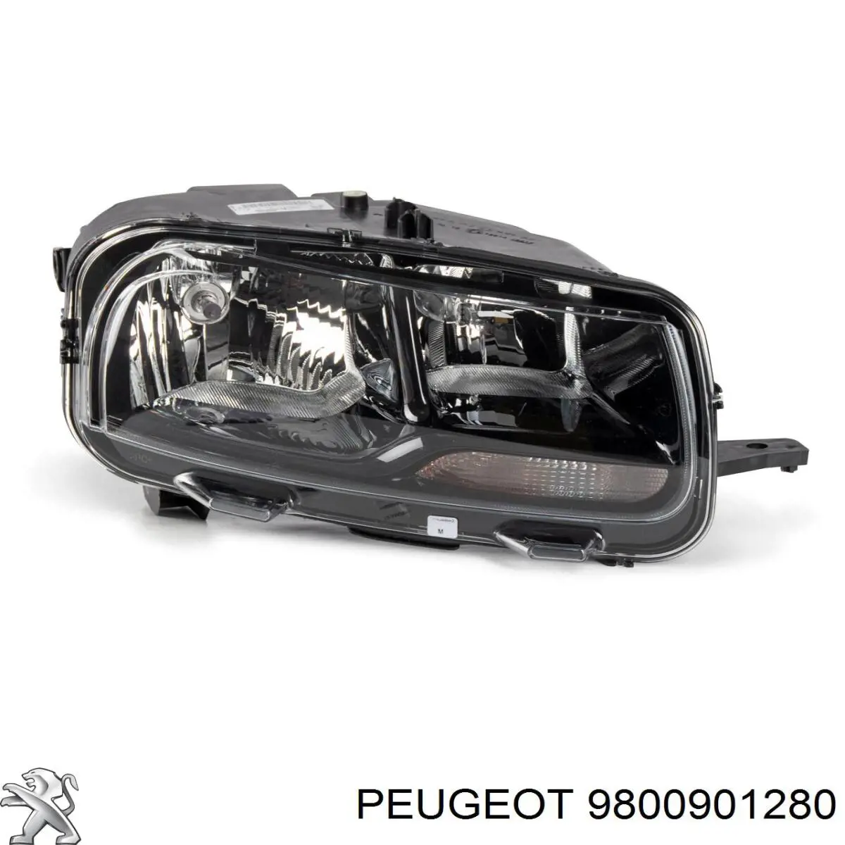 9800901280 Peugeot/Citroen Reflektor prawy