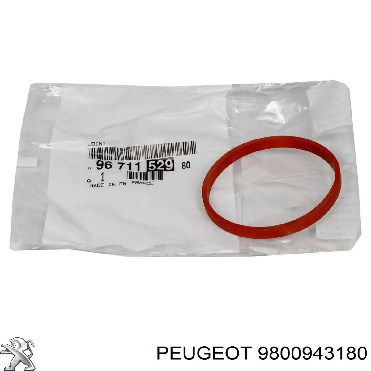 Do koszyka 9800943180 Peugeot/Citroen Uszczelka kolektora wydechowego