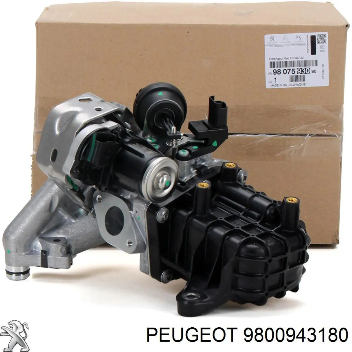 Uszczelka kolektora wydechowego 9800943180 Peugeot/Citroen