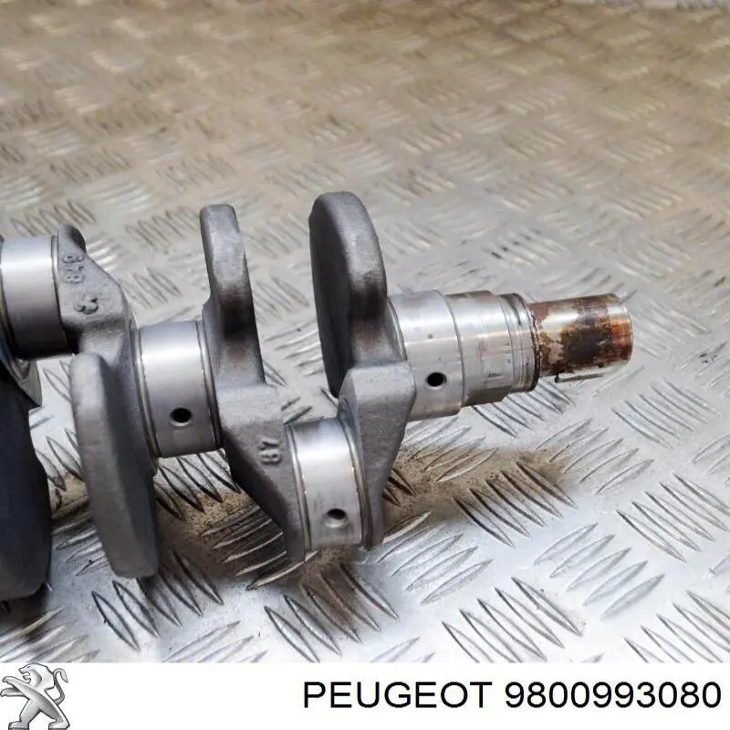 9800993080 Peugeot/Citroen Wał korbowy silnika
