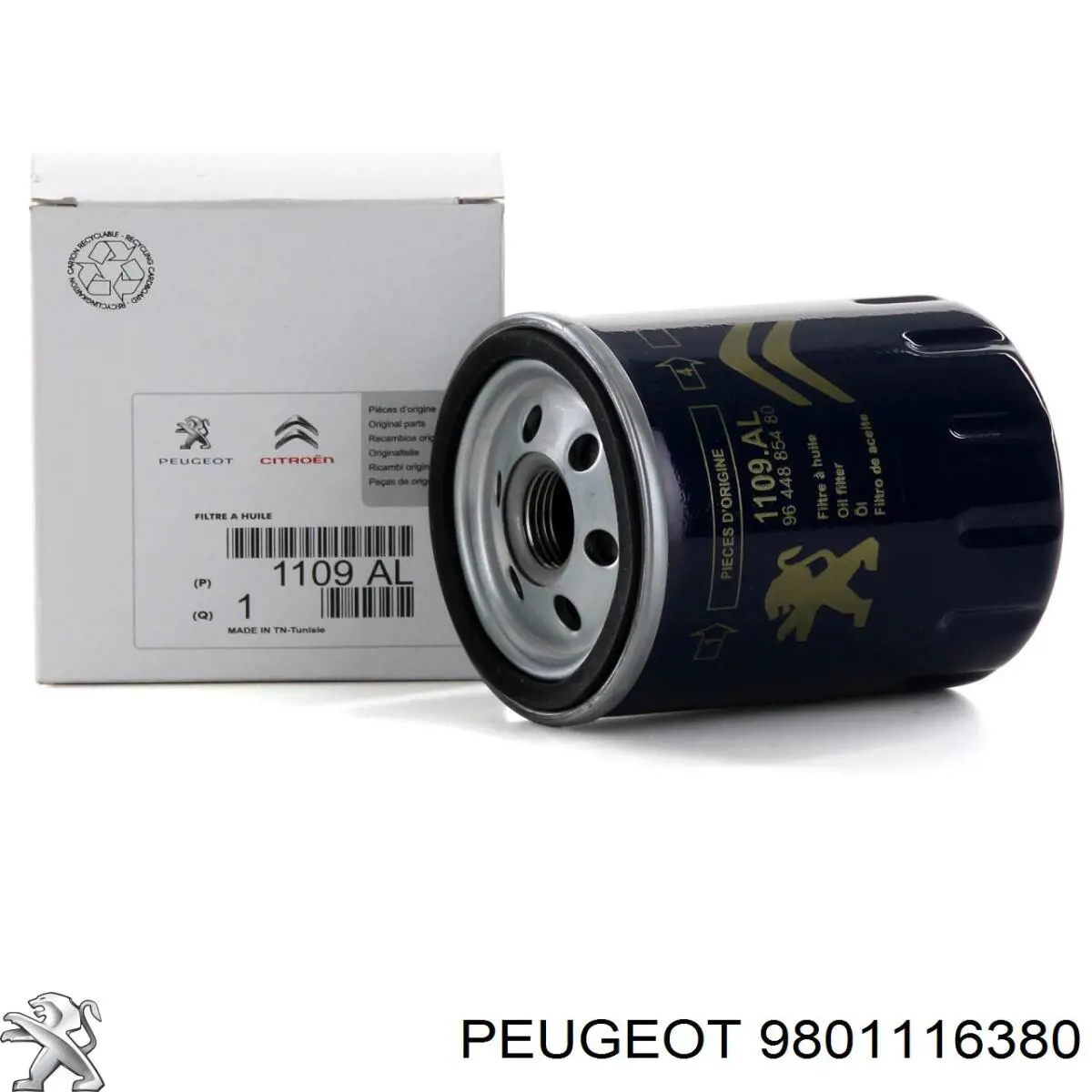 Do koszyka 9801116380 Peugeot/Citroen Filtr paliwa