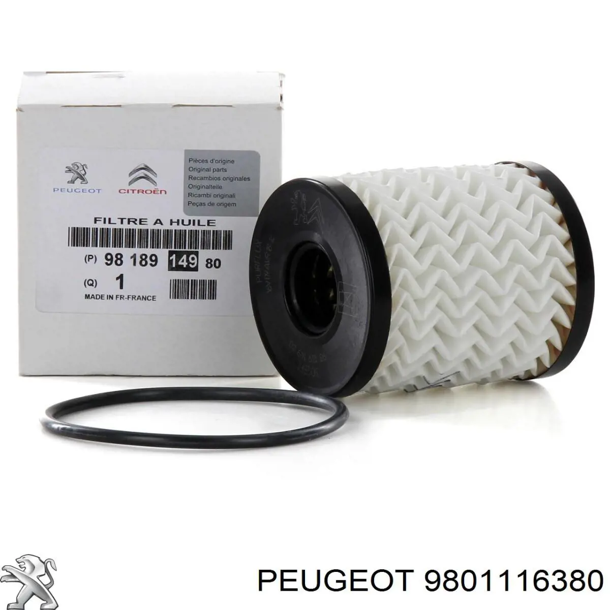 Filtr paliwa Peugeot/Citroen 9801116380 cena, od 14,44 USD