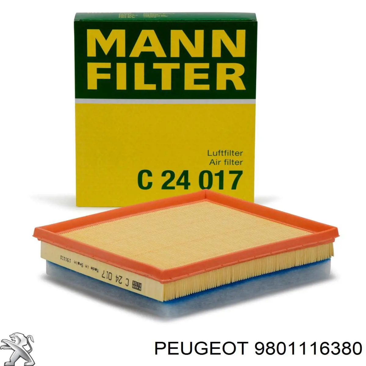 Filtr paliwa 9801116380 Peugeot/Citroen