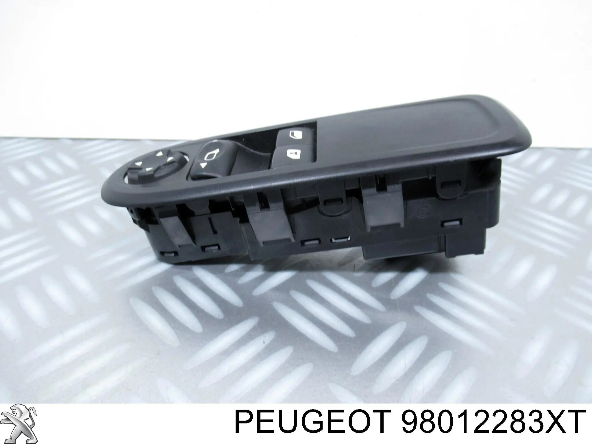 Panel przyciskowy sterowania podnośnikiem szyby przedni lewy Peugeot/Citroen 98012283XT cena, od 57,89 USD