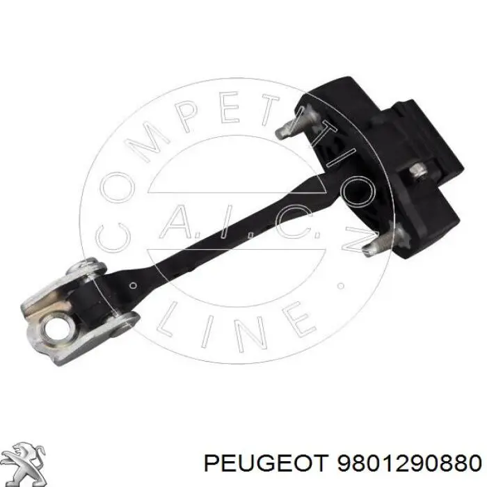Ogranicznik drzwi tylny 9801290880 Peugeot/Citroen