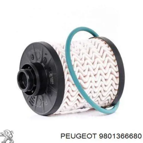 9801366680 Peugeot/Citroen Filtr paliwa