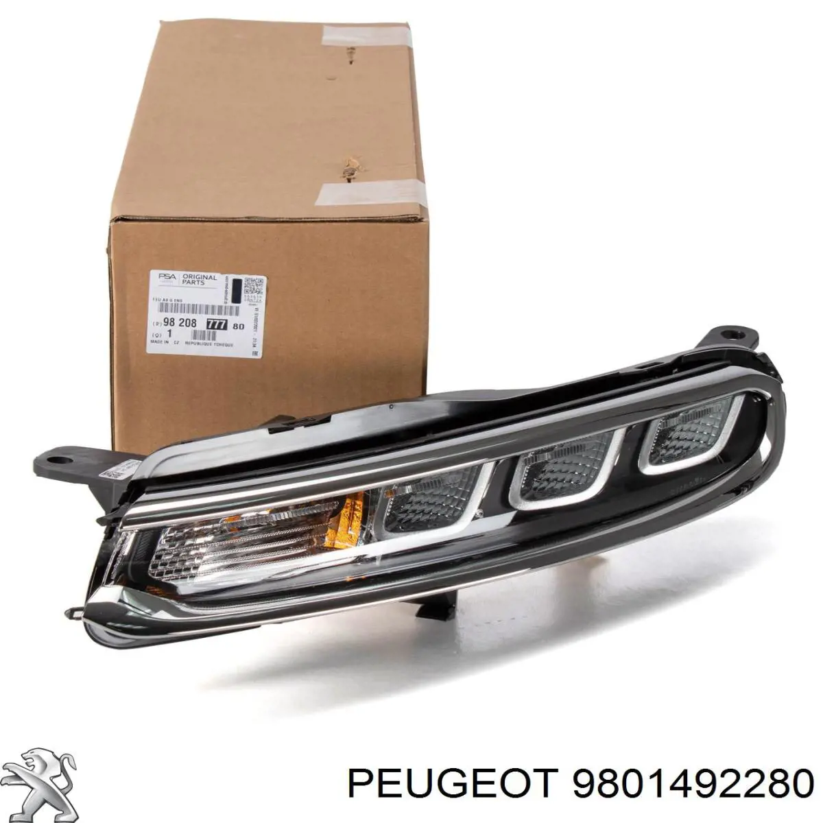  Osłona chłodnicy kompletna (panel mocowania reflektorów) Citroen C3 1