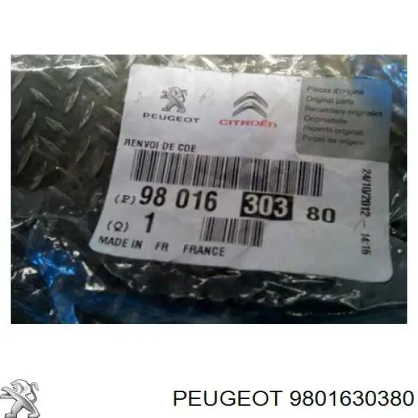 Do koszyka 9801630380 Peugeot/Citroen Wspornik cięgna skrzyni biegów