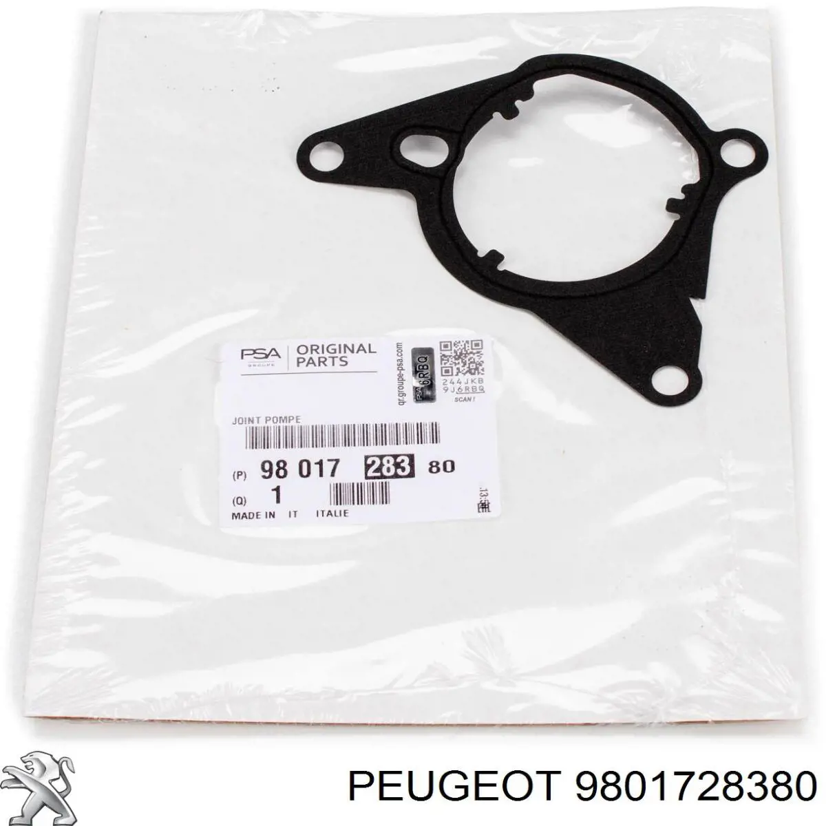 9801728380 Peugeot/Citroen Uszczelka pompy próżniowej