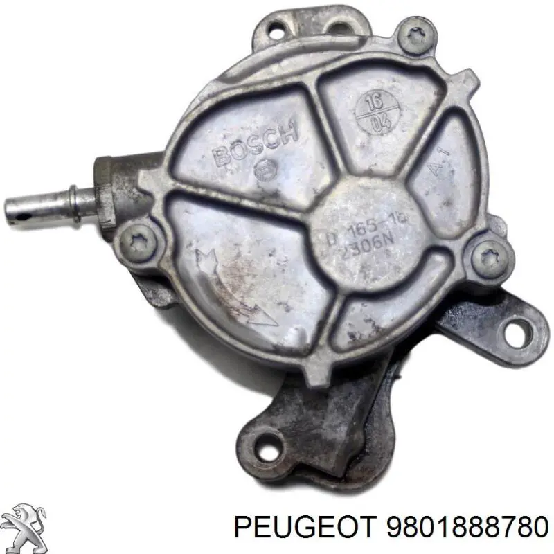 9801888780 Peugeot/Citroen pompa podciśnienia