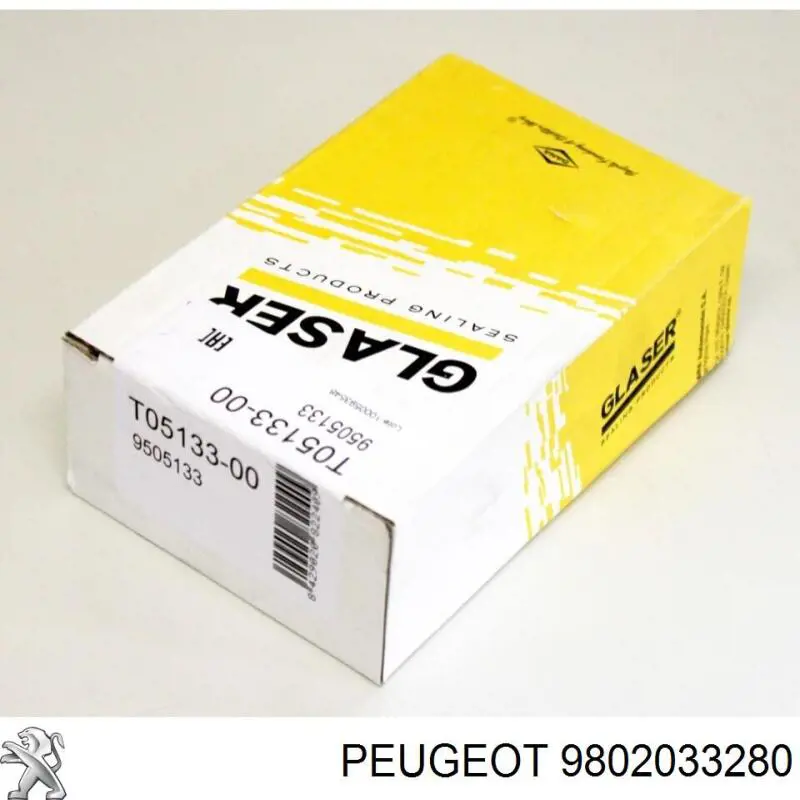 Śruba głowicy cylindrów 9802033280 Peugeot/Citroen