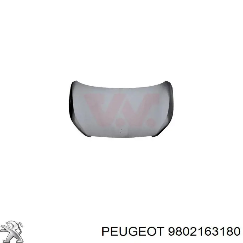 Maska silnika 9802163180 Peugeot/Citroen