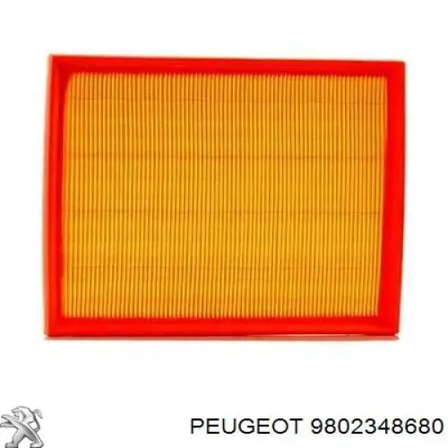 9802348680 Peugeot/Citroen Filtr powietrza