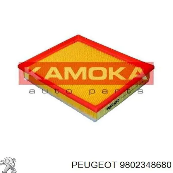 Do koszyka 9802348680 Peugeot/Citroen Filtr powietrza