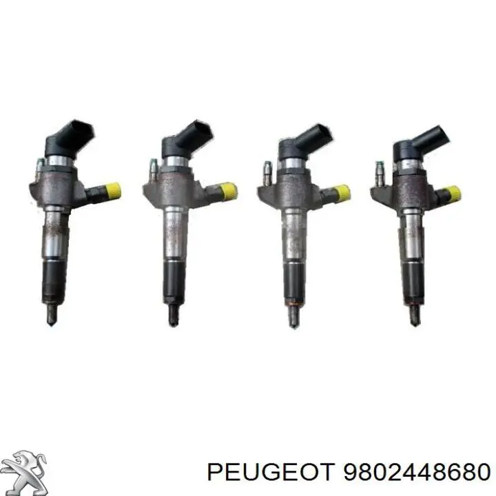 Wtryskiwacz paliwa Peugeot/Citroen 9802448680 cena, od 306,59 USD
