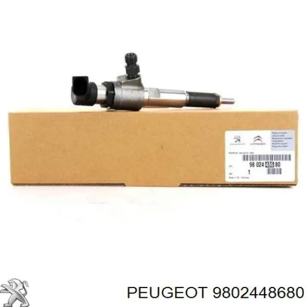 9802448680 Peugeot/Citroen Wtryskiwacz paliwa