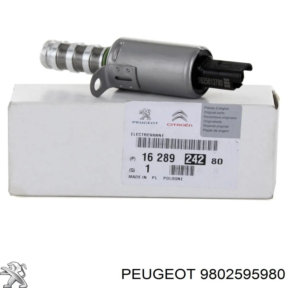 Do koszyka 9802595980 Peugeot/Citroen Uszczelka pokrywy zaworowej silnika górna