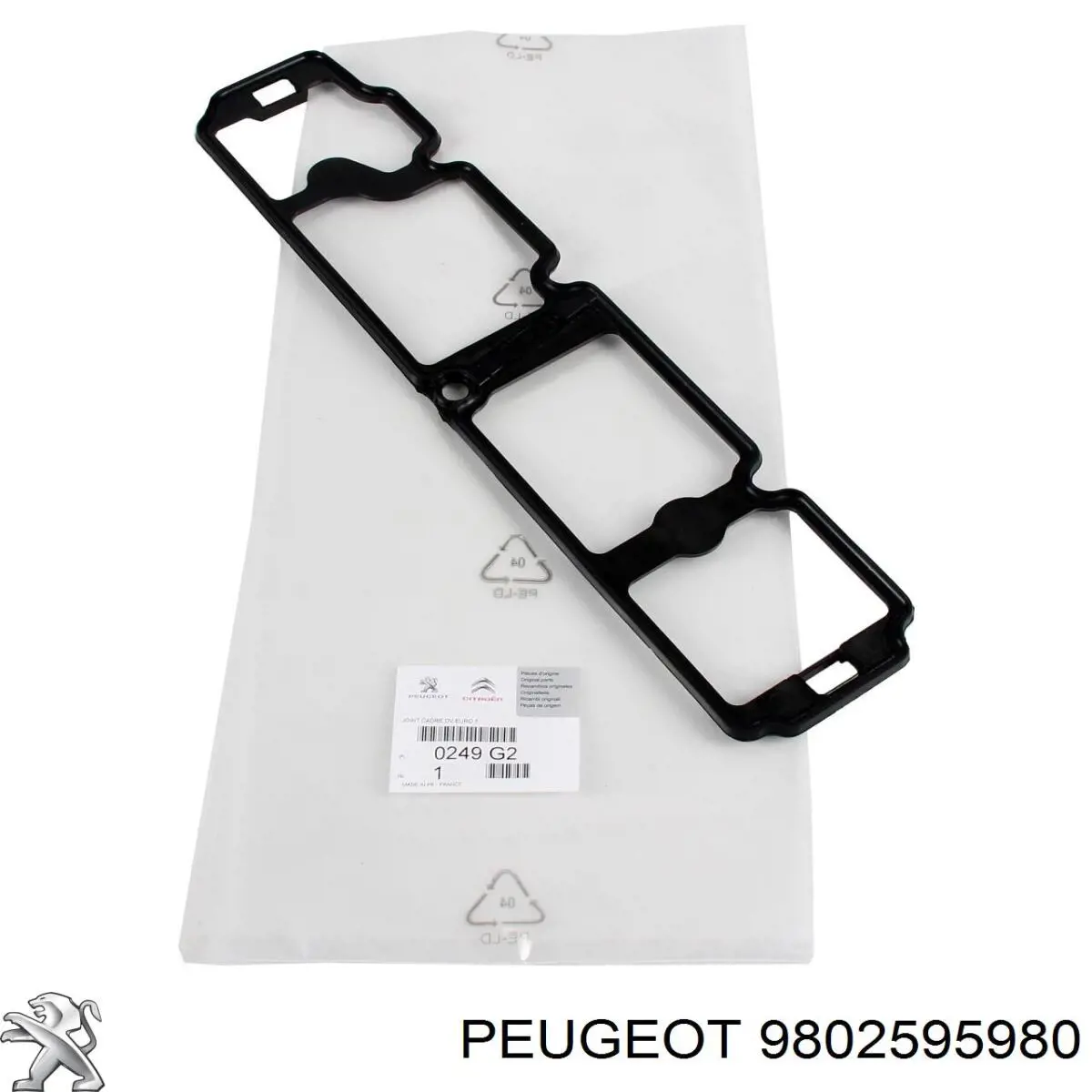 9802595980 Peugeot/Citroen Uszczelka pokrywy zaworowej silnika górna