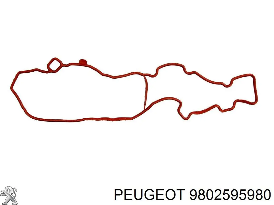 Uszczelka pokrywy zaworowej silnika górna Peugeot/Citroen 9802595980