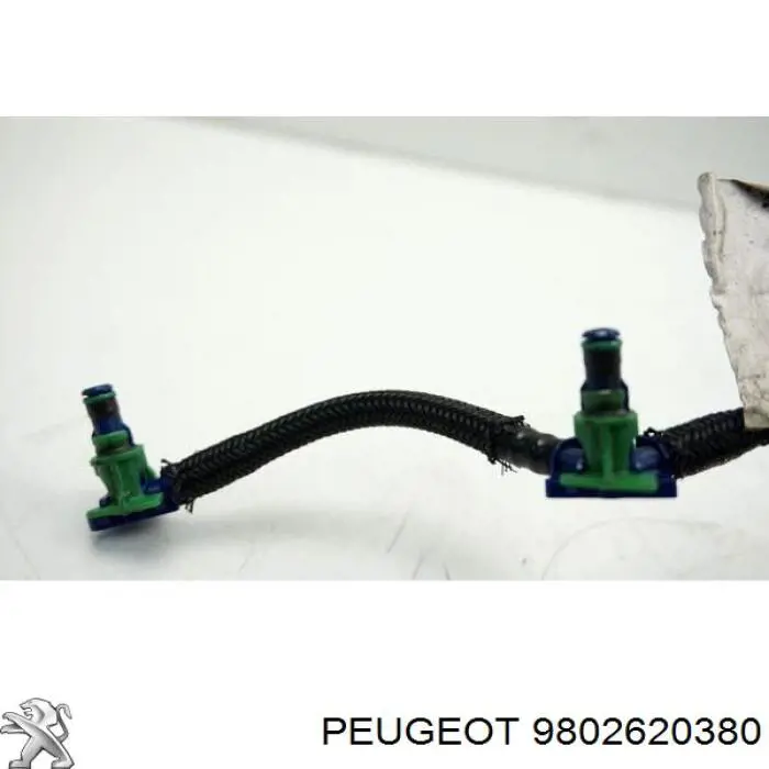 9802620380 Peugeot/Citroen Rurka paliwa, zwrotna od wtryskiwaczy