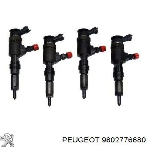 Do koszyka 9802776680 Peugeot/Citroen Wtryskiwacz paliwa