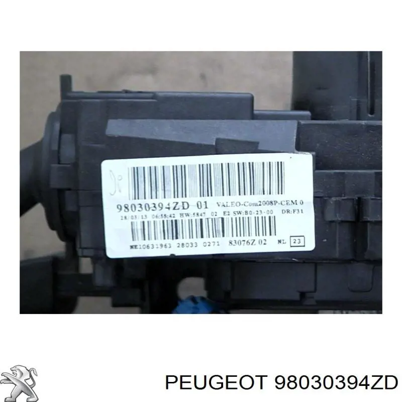 Przełącznik zespolony, w komplecie Peugeot/Citroen 98030394ZD cena, od 174,45 USD