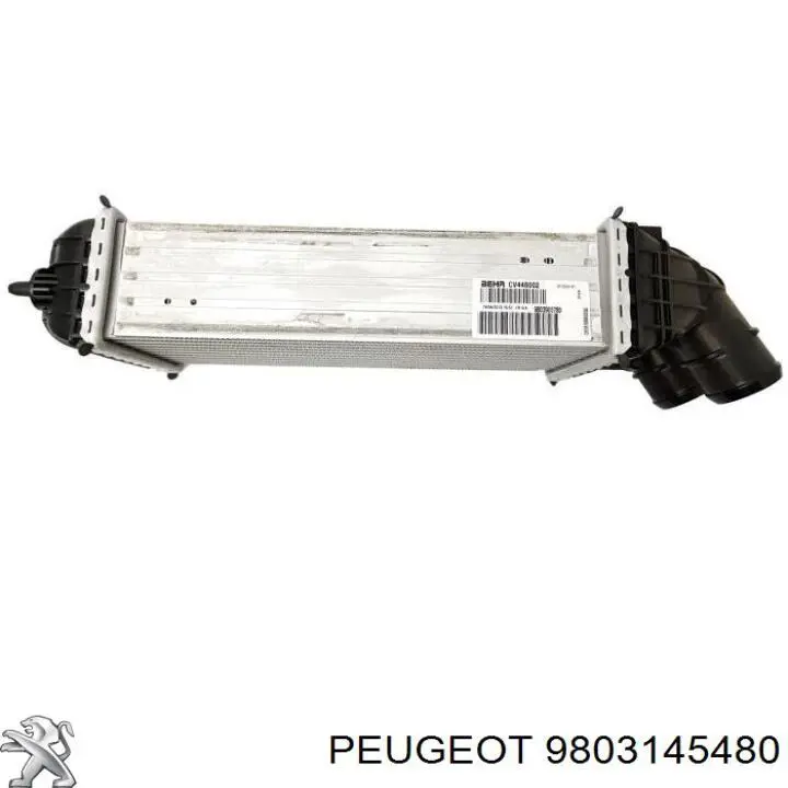 Do koszyka 9803145480 Peugeot/Citroen Chłodnica intercoolera