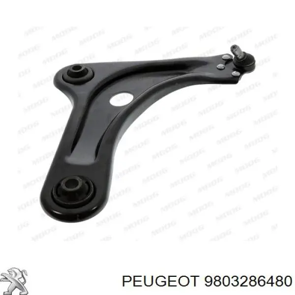 9803286480 Peugeot/Citroen Wahacz zawieszenia przedniego dolny prawy