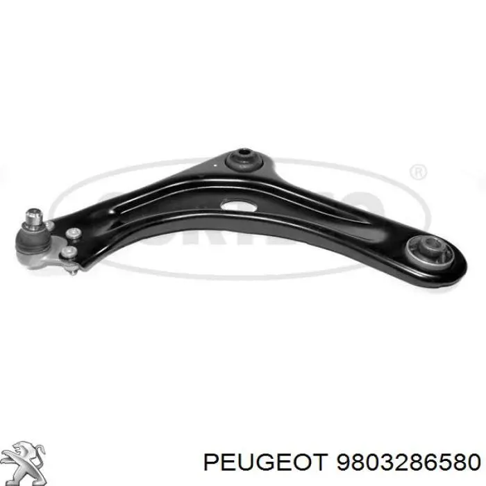 Wahacz zawieszenia przedniego dolny lewy Peugeot/Citroen 9803286580 cena, od 61,29 USD